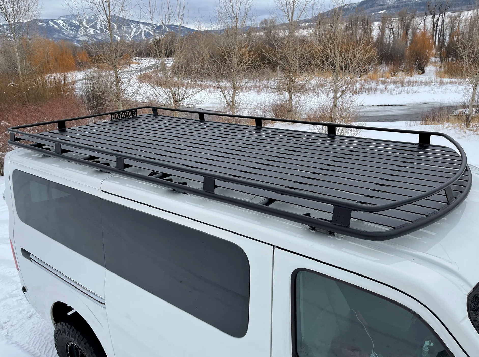 Avatar Offroad | Roof Rack Fairing for NV Van Roof Rack