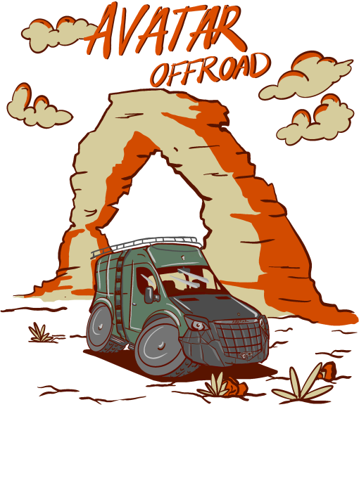 Avatar Offroad | Avatar Vanlife Stickers