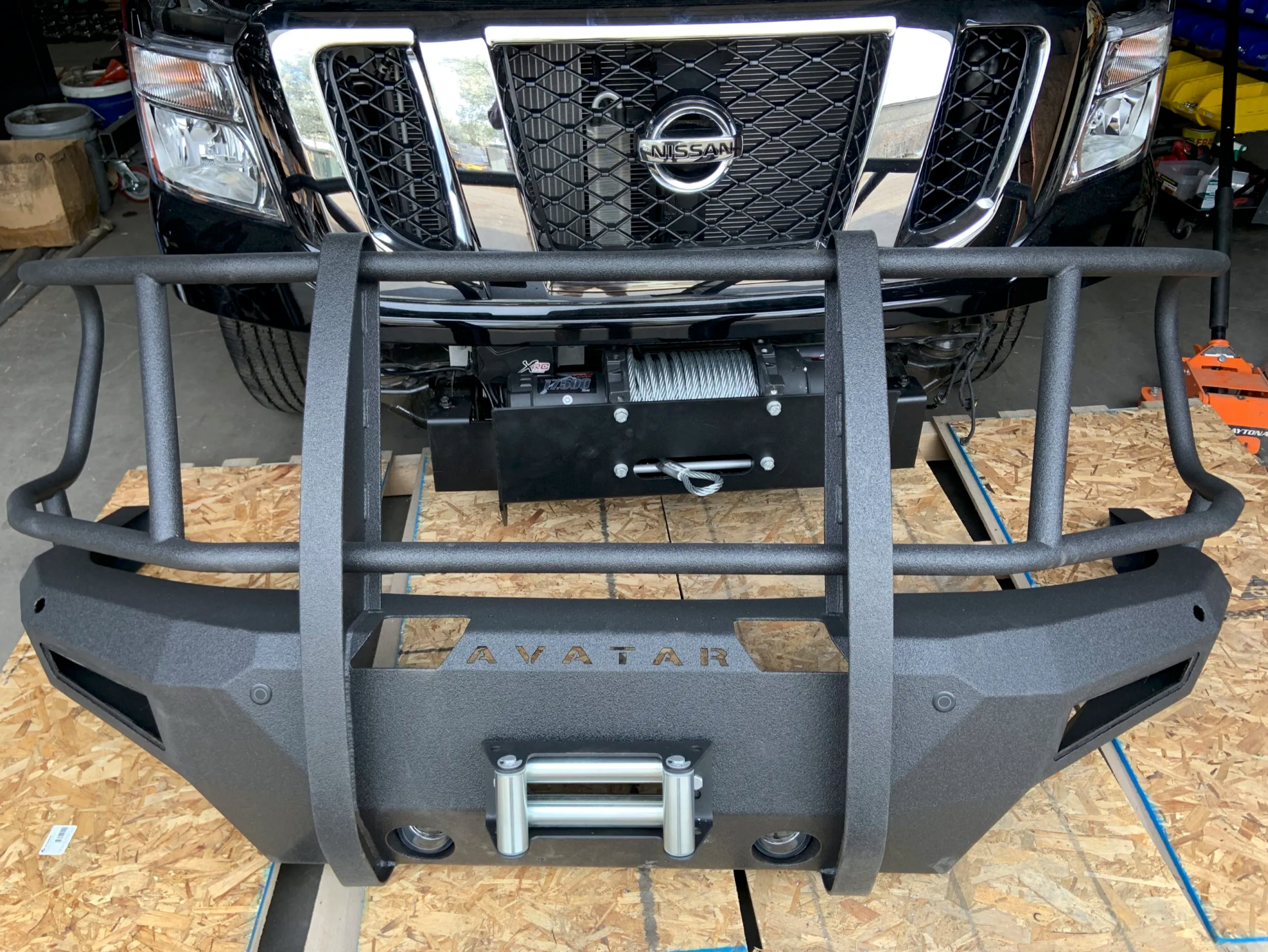 Avatar Offroad | NV3500 Pioneer Winch Front Bumper 12k