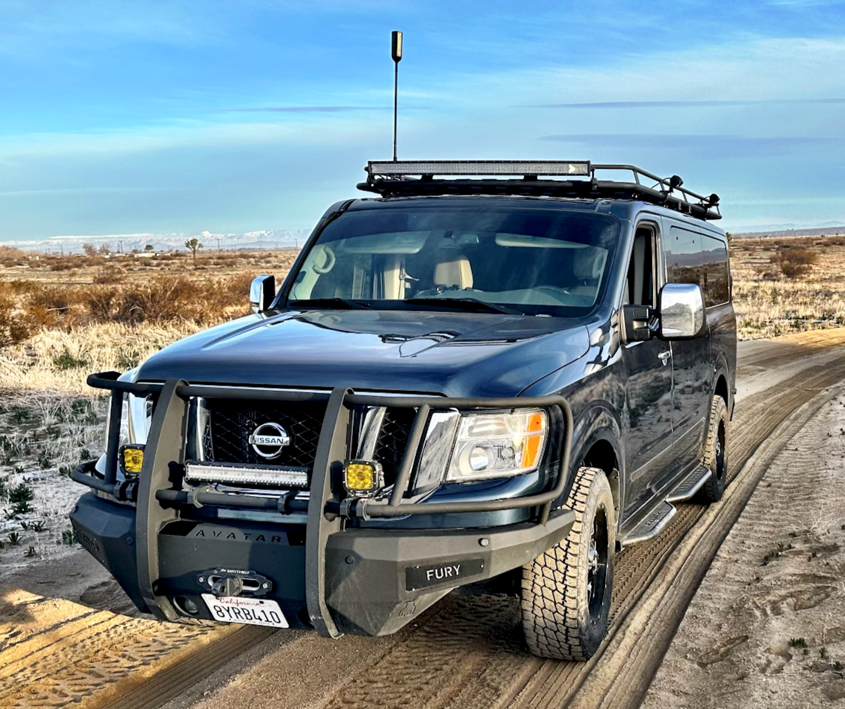 Avatar Offroad | NV3500 Pioneer Winch Front Bumper 12k