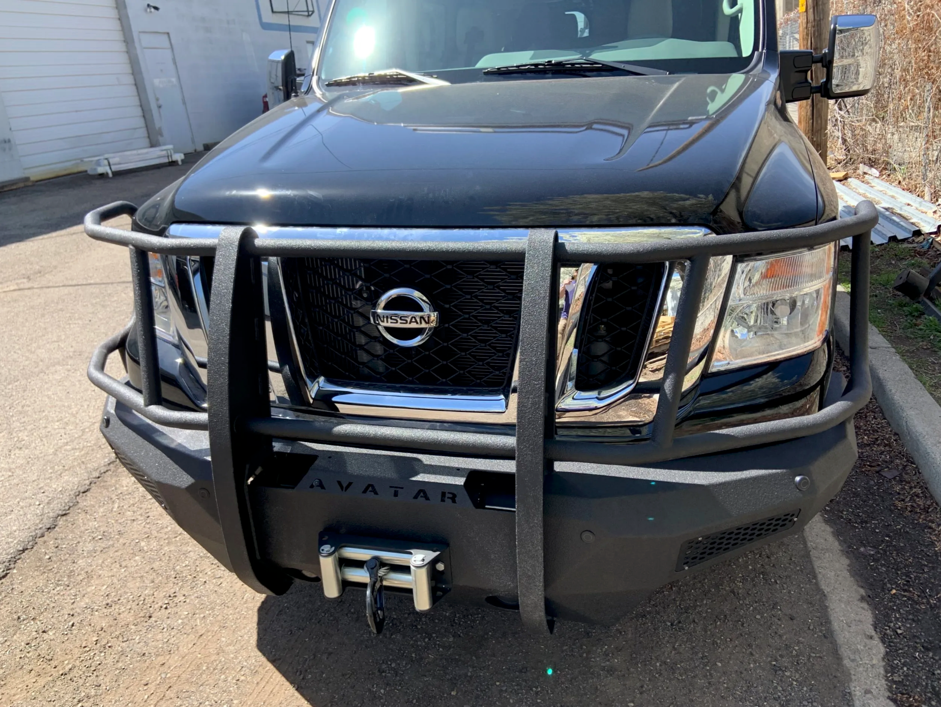 Avatar Offroad | NV3500 Pioneer Winch Front Bumper 12k