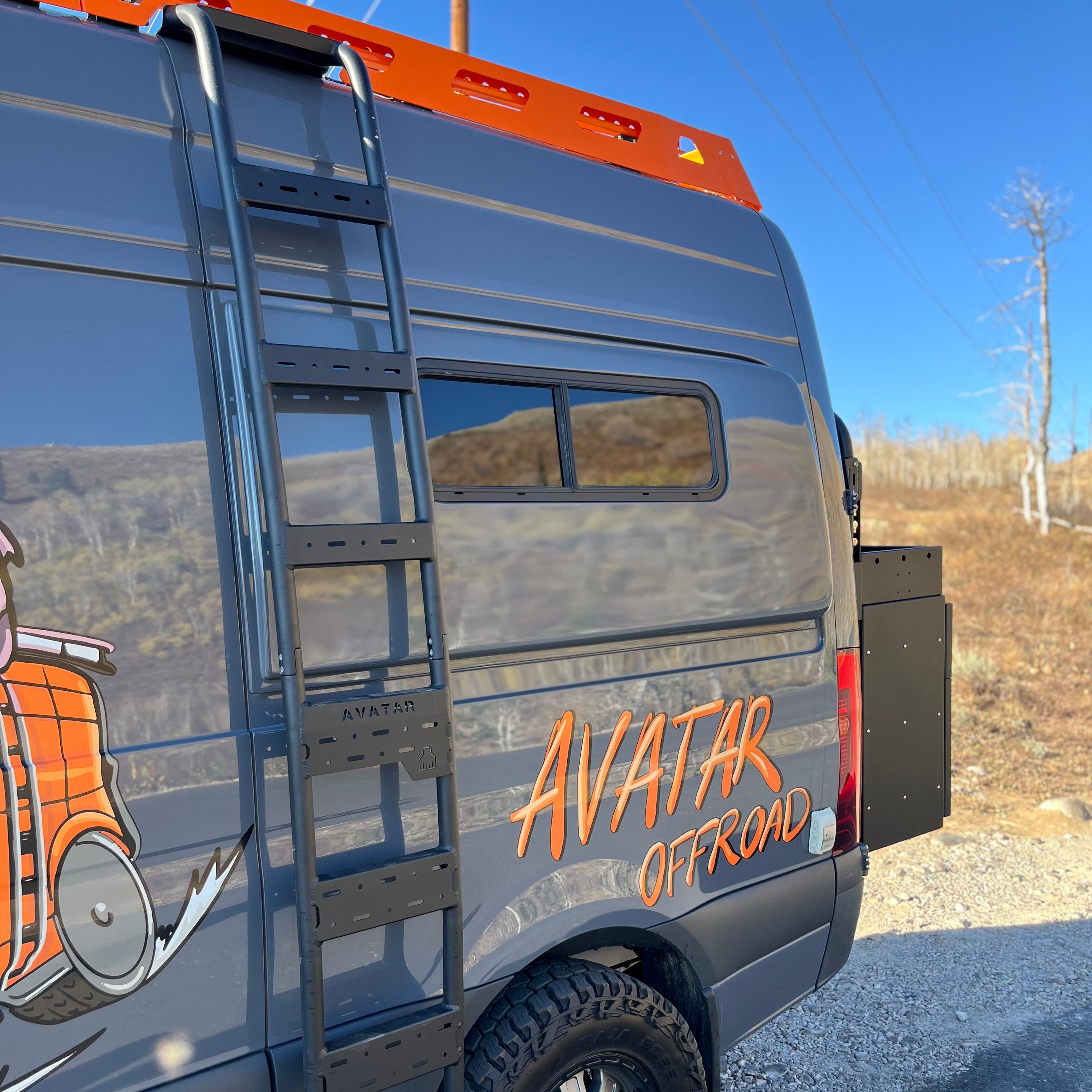 Avatar Offroad | Mercedes Sprinter Van Side Ladder