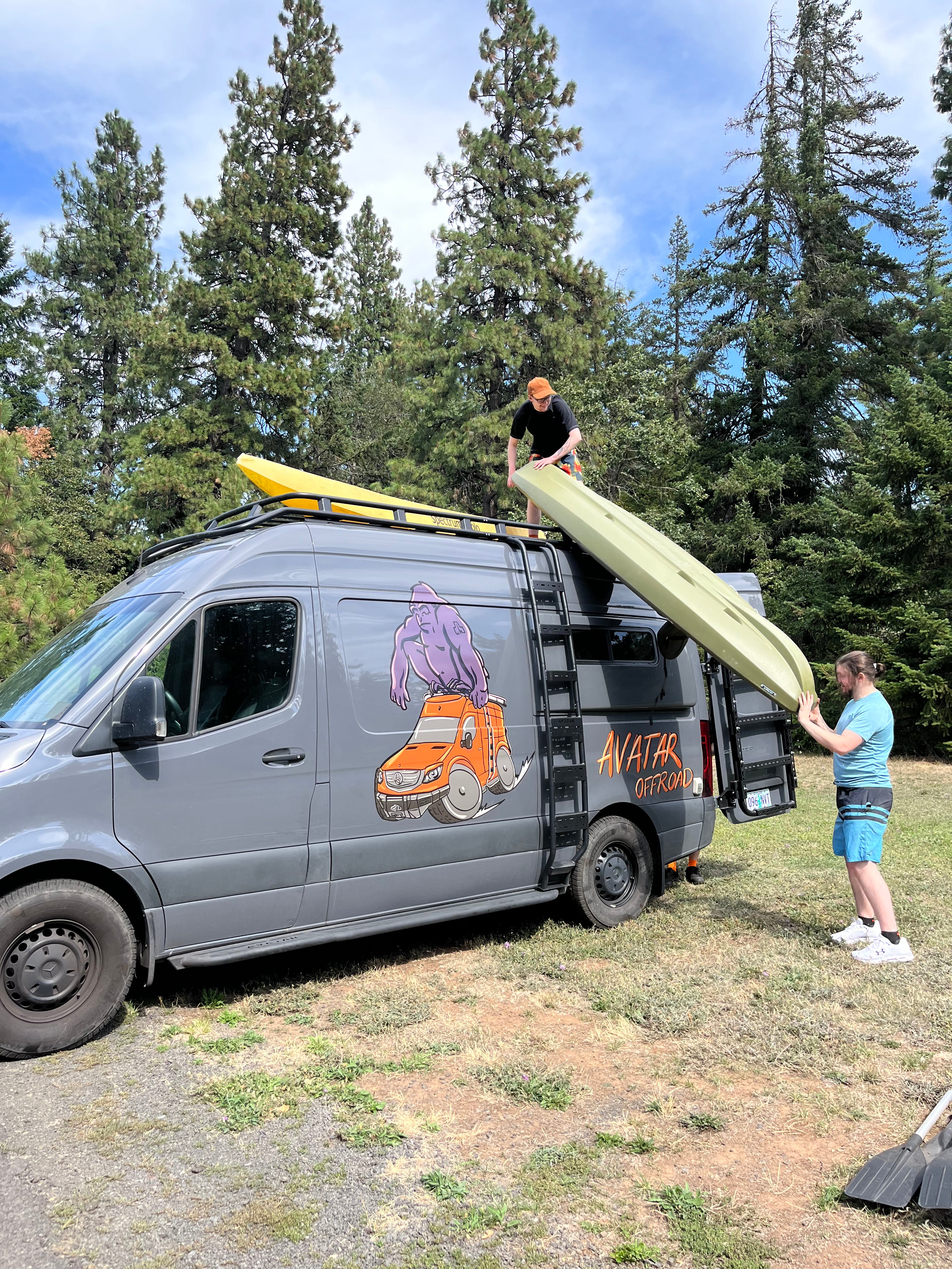 Avatar Offroad | Sprinter Safari Roof Rack