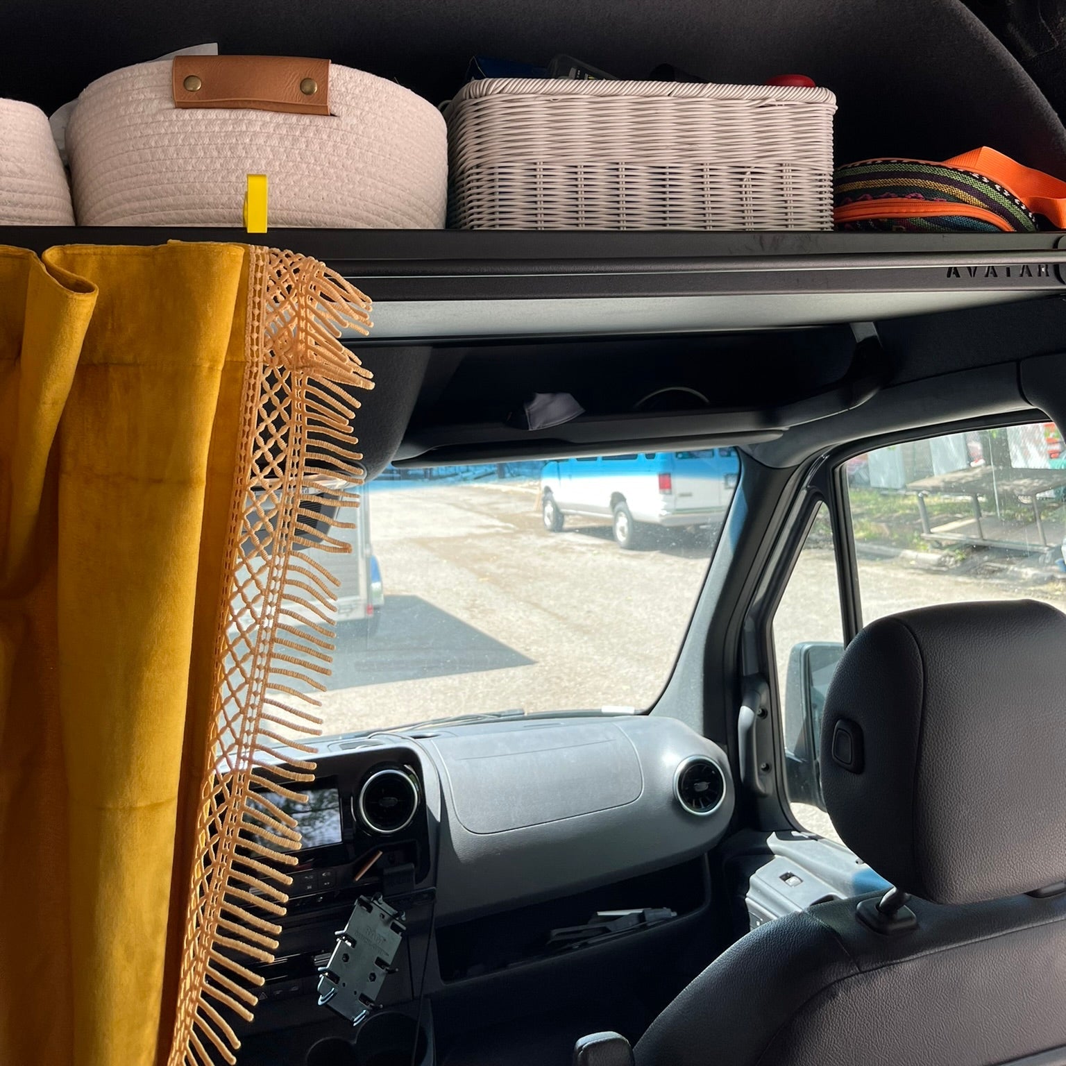 Avatar Offroad | Sprinter Van Headliner Shelf