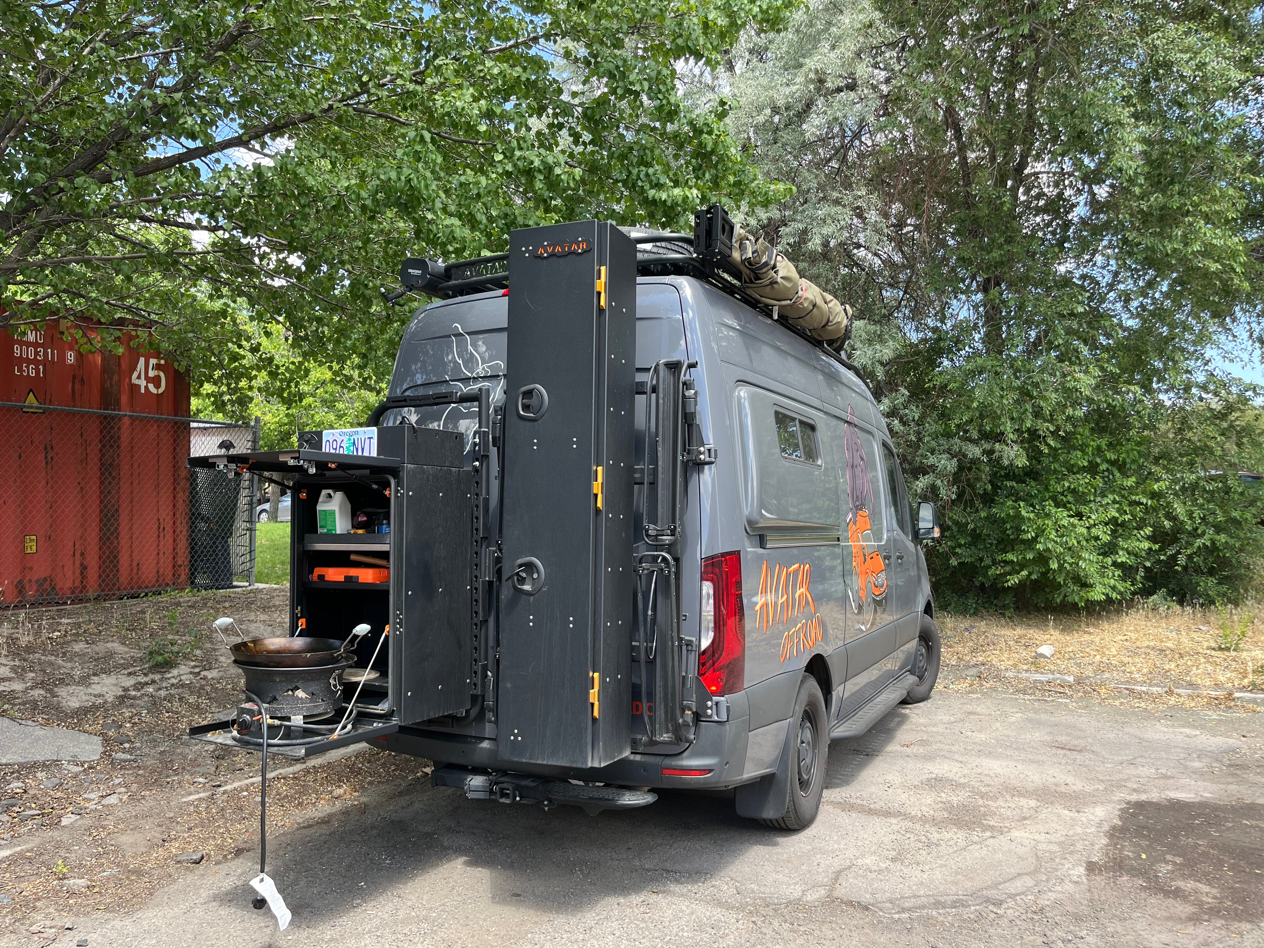 Massif – Rear Door Storage Mounting System
