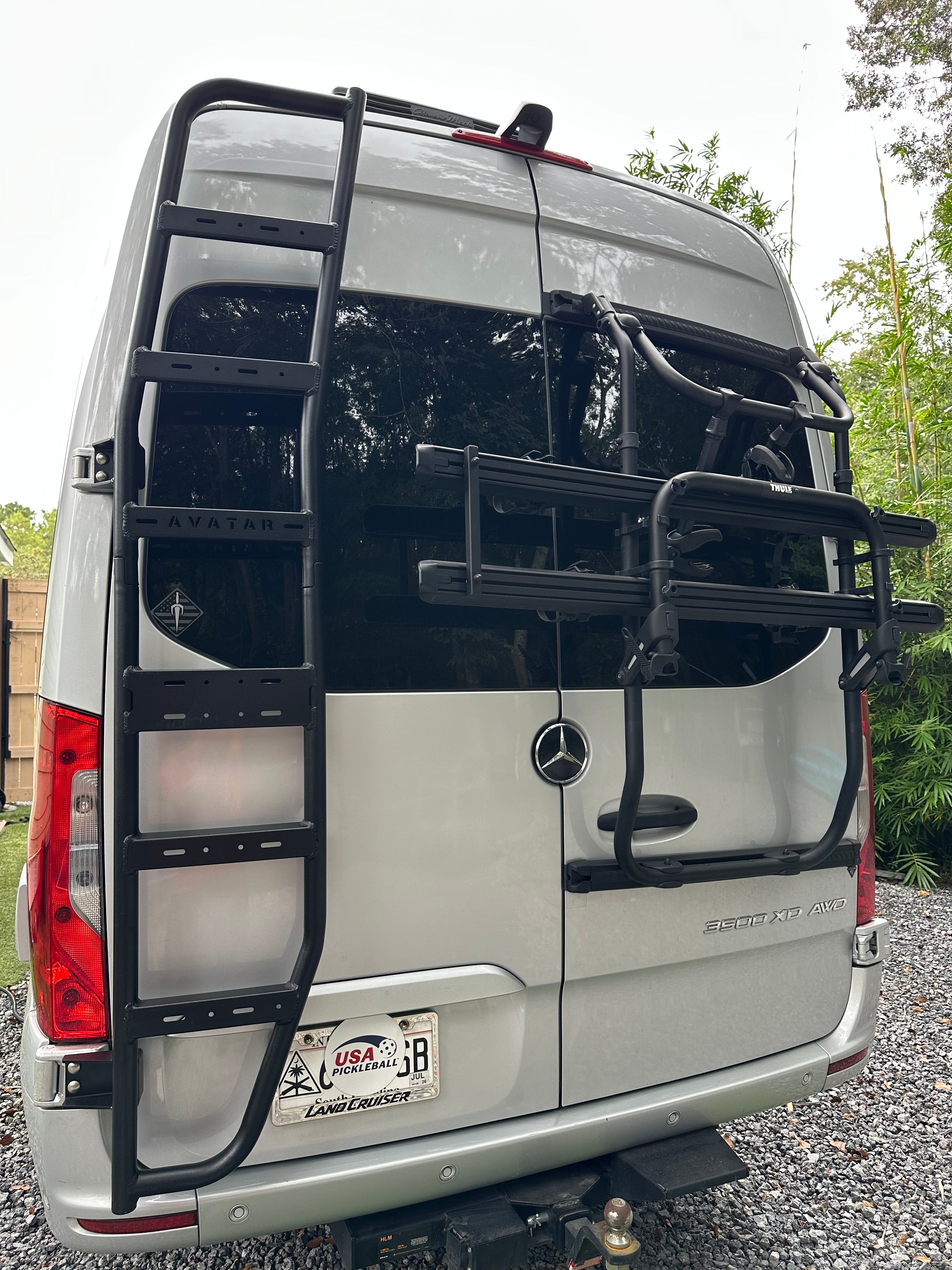 Avatar offroad sprinter rear ladder
