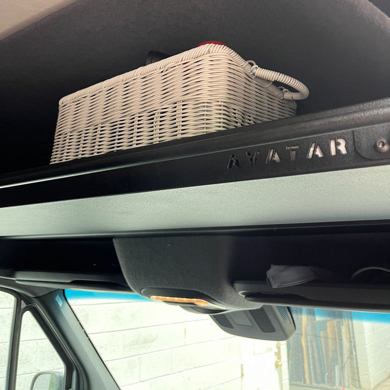 Avatar Offroad | Sprinter Van Headliner Shelf