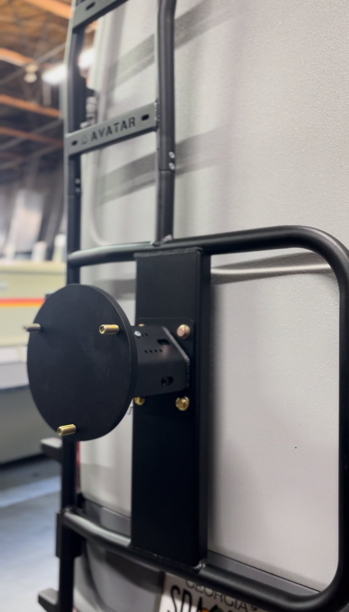 Avatar Offroad | Sprinter Van Rear Ladder Tire Carrier