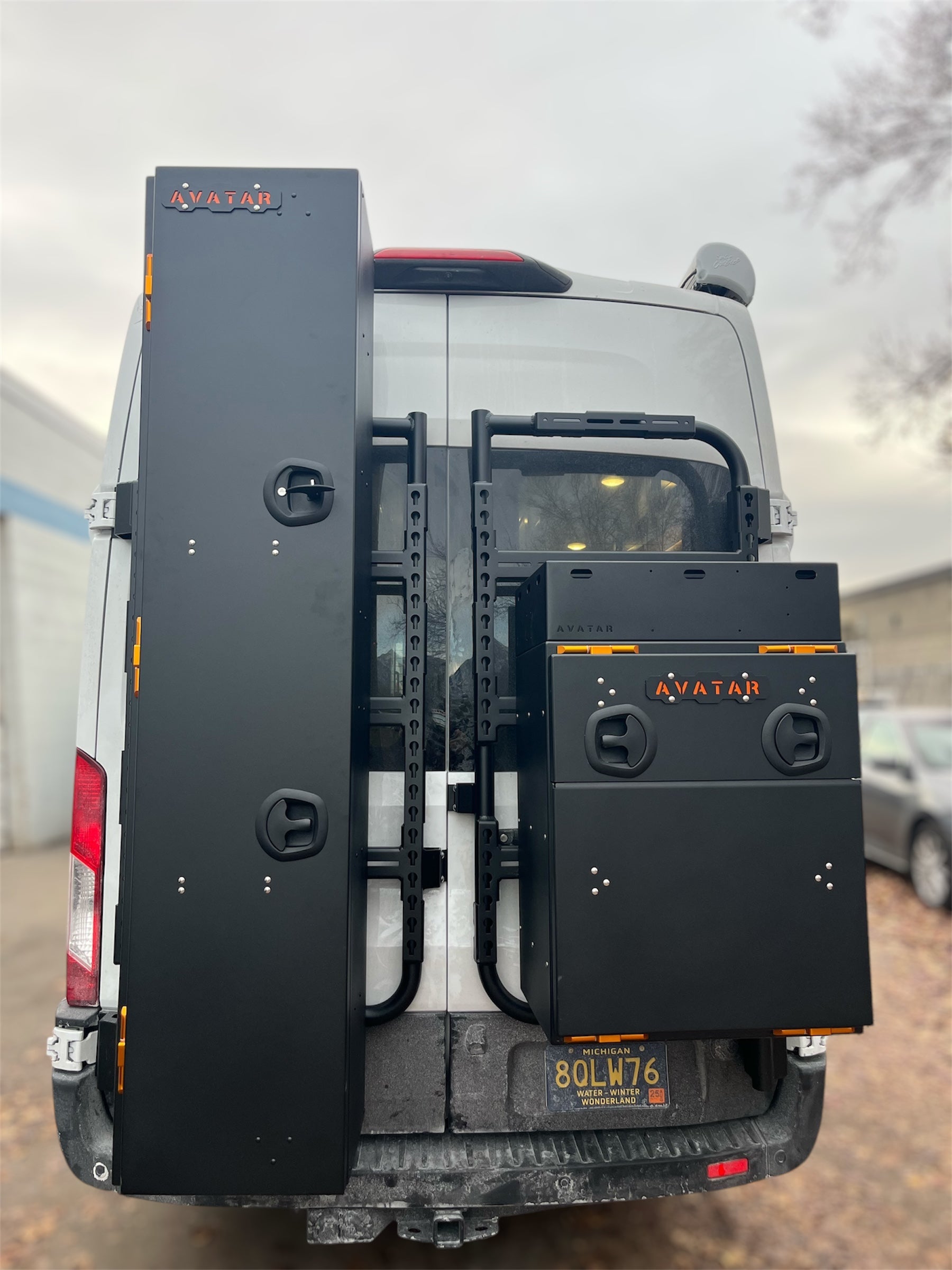 Best Rear Door Carrier for Vans — Massif Mounting Solution