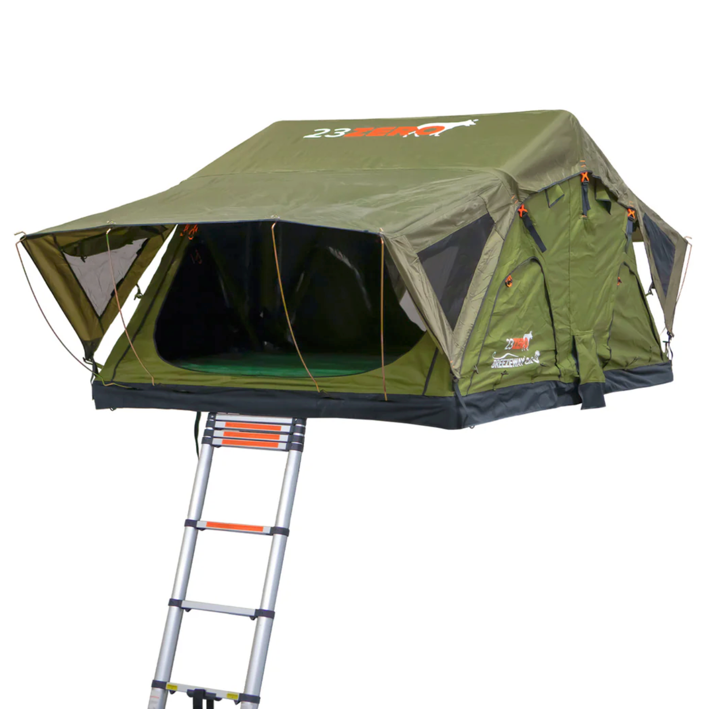 23 zero roof top tent Avatar Offroad Horizontal-Markise von außen oder Category:Jugendfahrrad_CFP Aluminium schwarz improved airflow Please Choose:SYLVAN ROAD BLACK