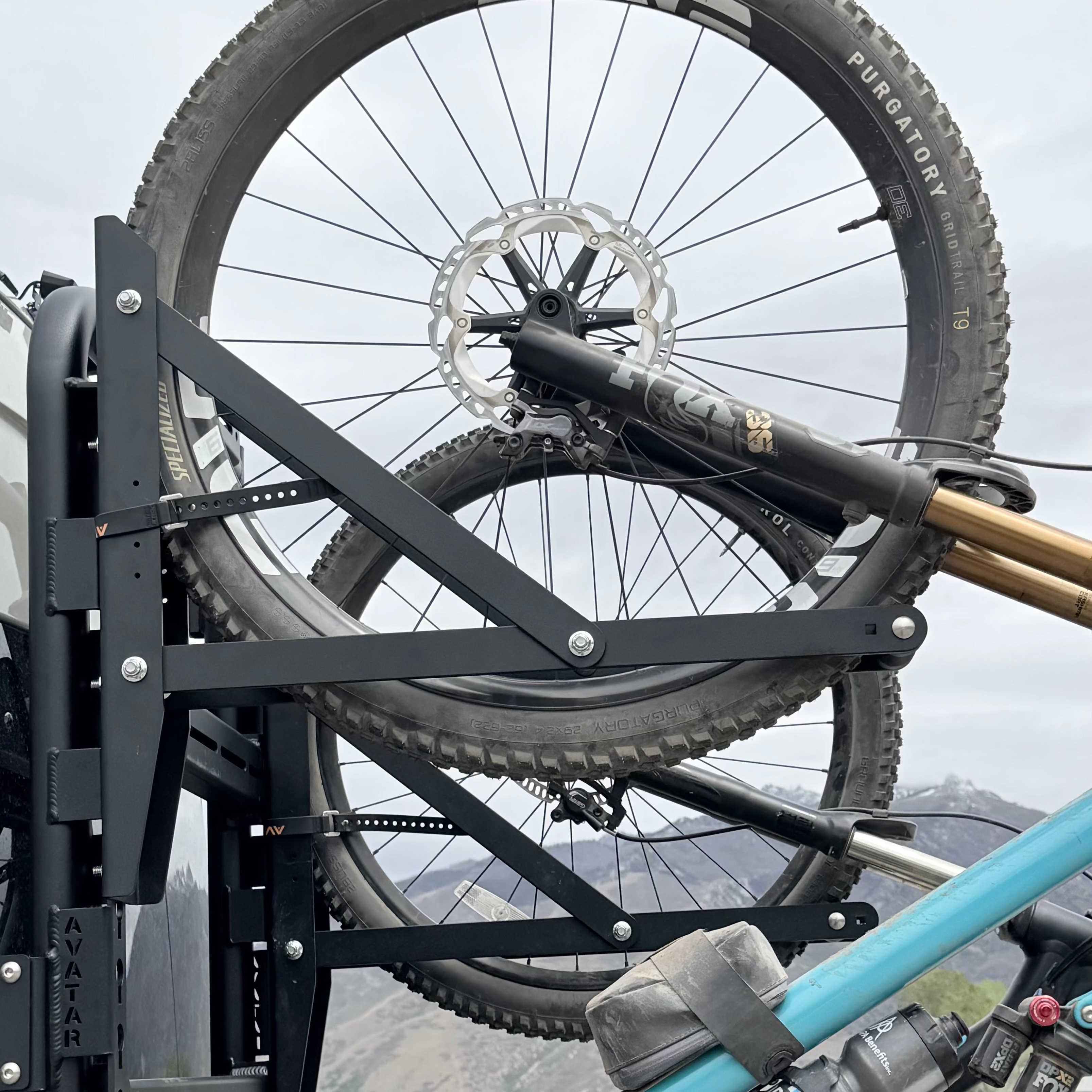 Avatar Massif Vertical Bike Rack for Van