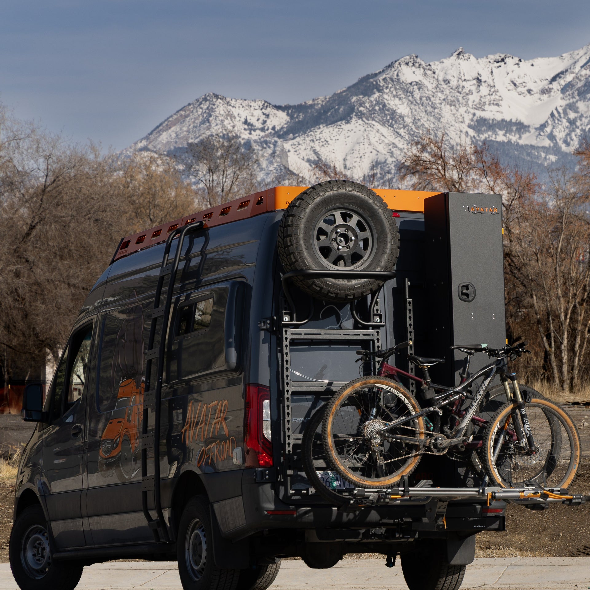 Rear Bike Store Box Sprinter Bike Rack With Storage Box Avatar