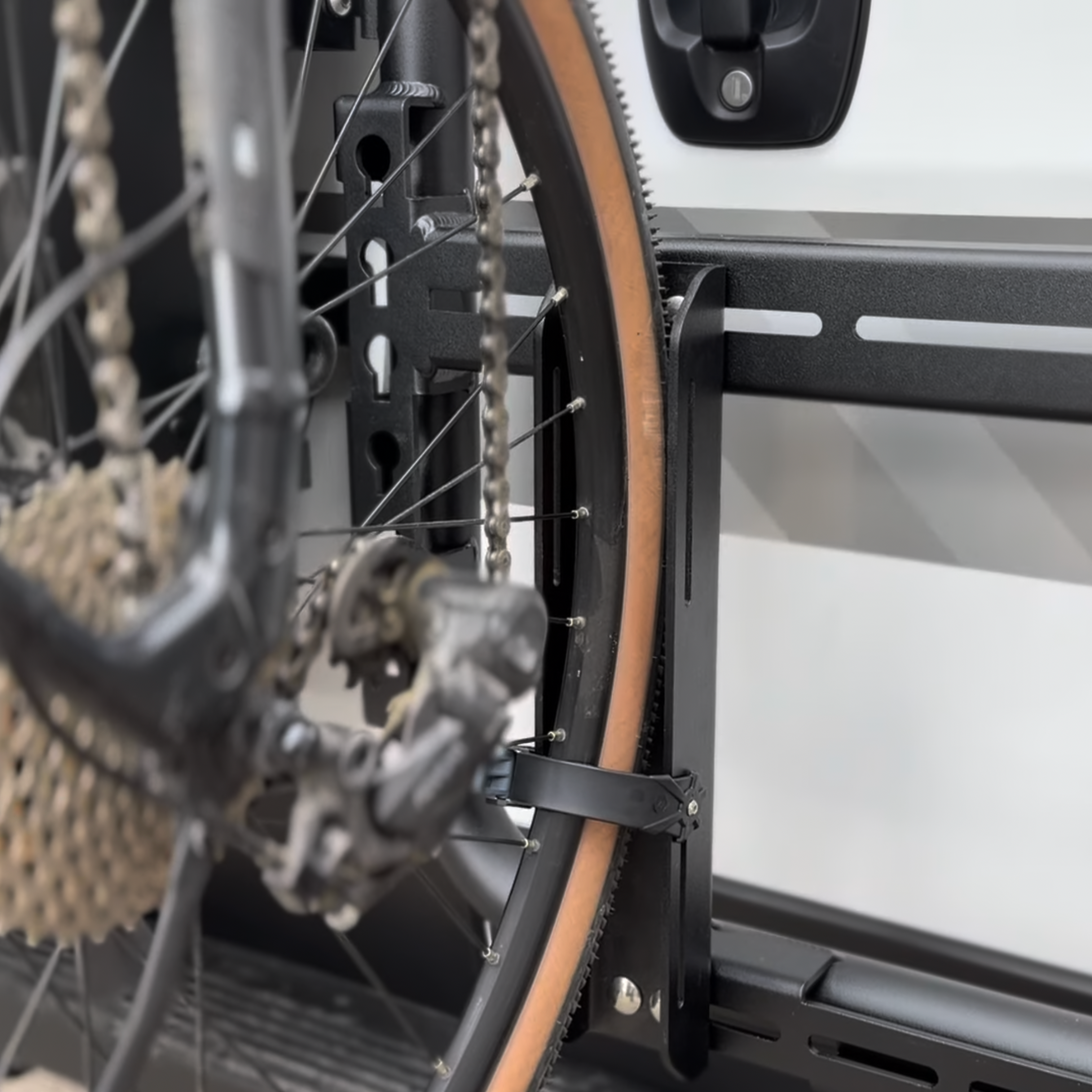 Vertical Bike rack Center bottom Mount