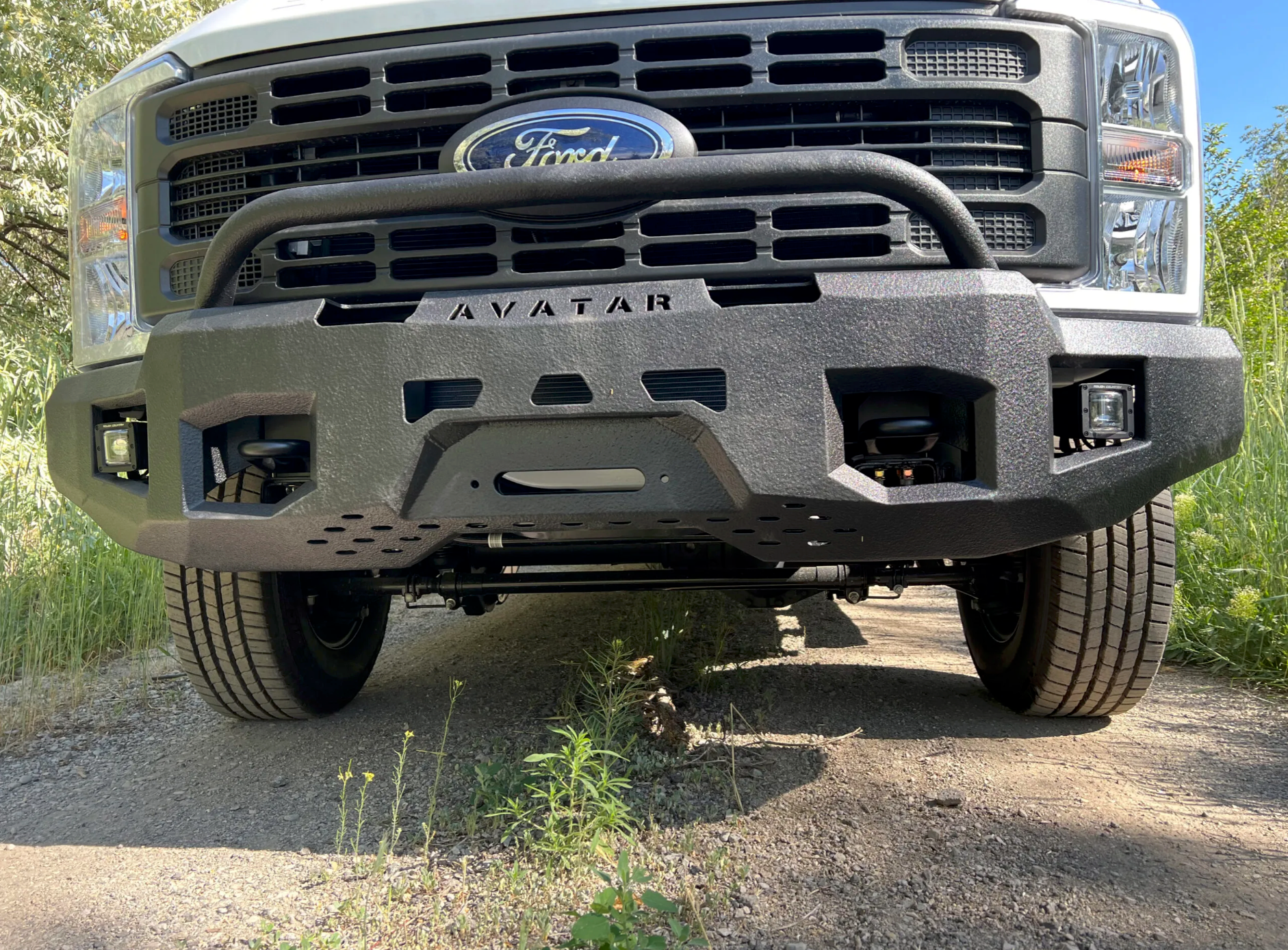 Ford Super Duty Winch Front Bumper – the Ridge