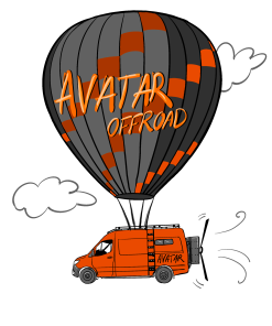 Avatar Vanlife Stickers