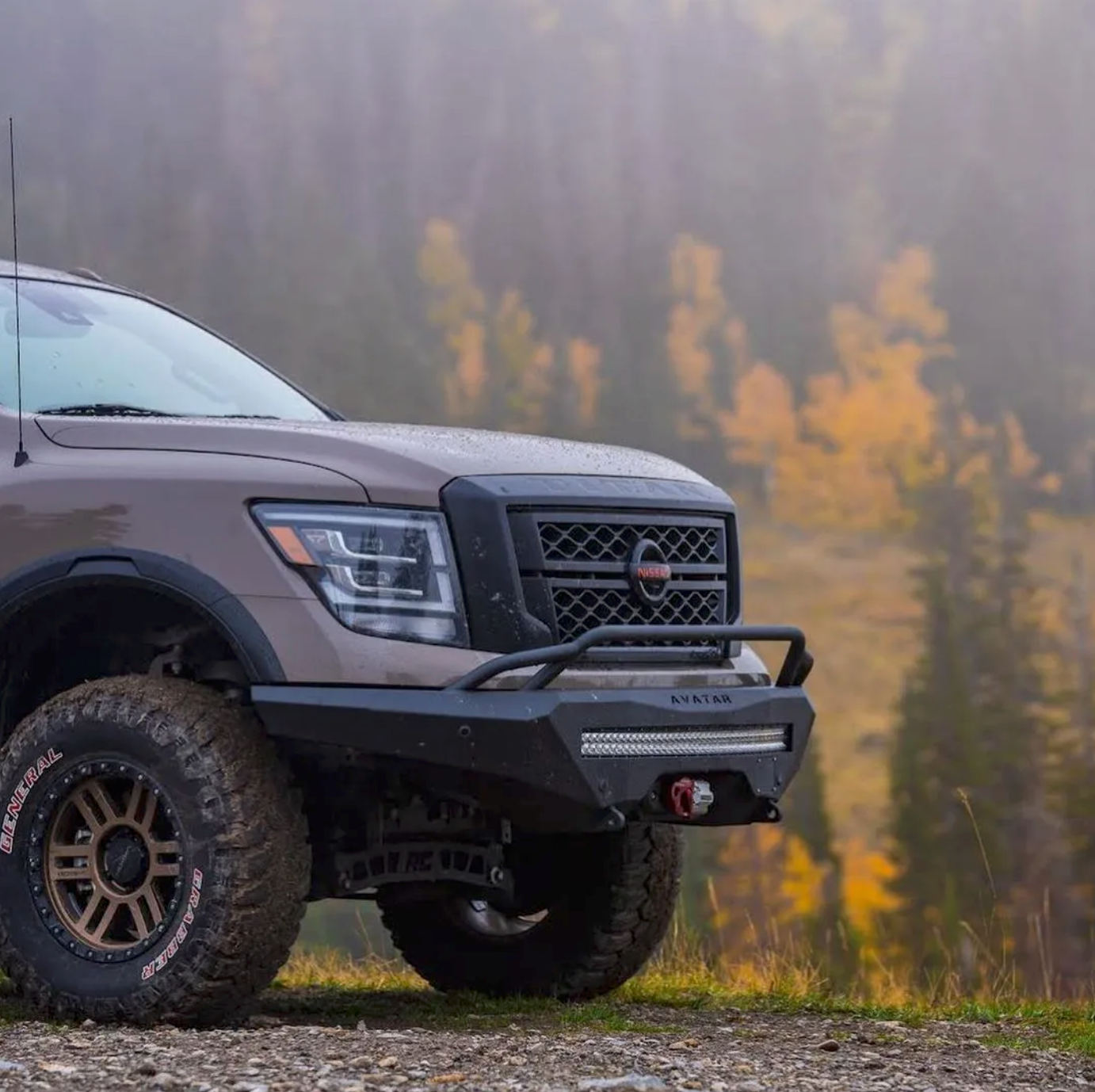 Nissan Titan Sleek Front Bumper