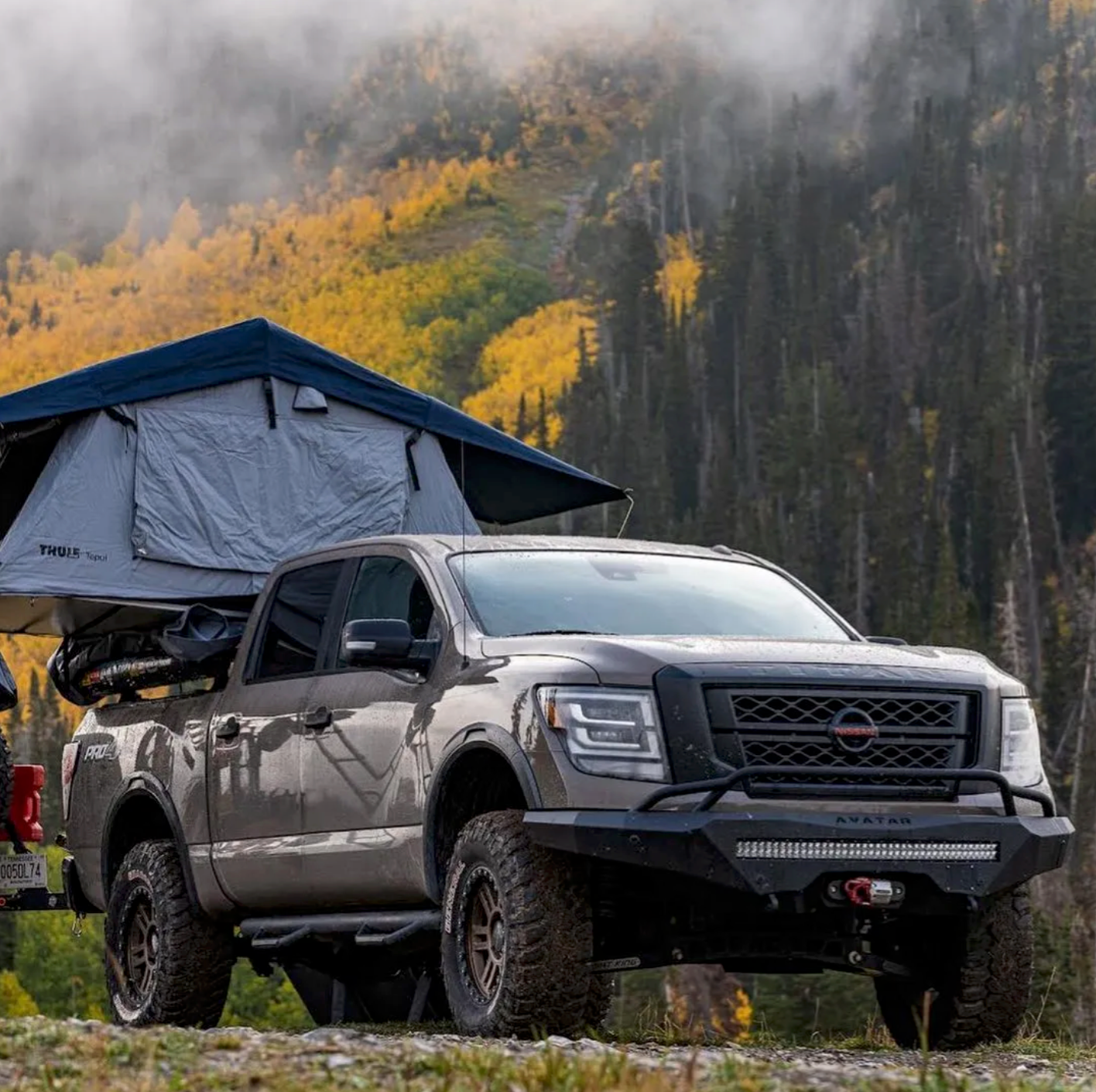 Nissan Titan Sleek Front Bumper