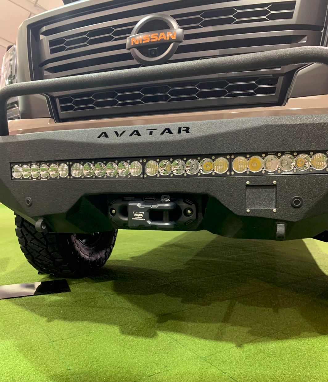 Avatar Offroad | Nissan Titan Sleek Front Bumper