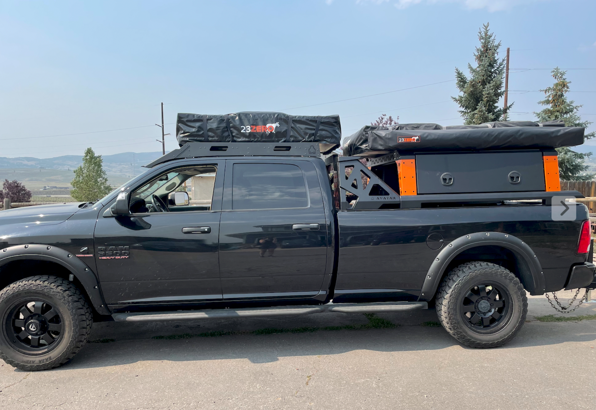 Ram 3500 Bed Rack