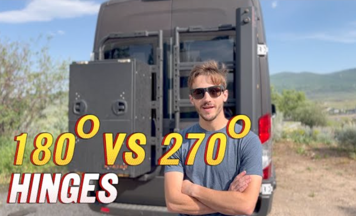 Ford Transit Van 180 Degree Hinges