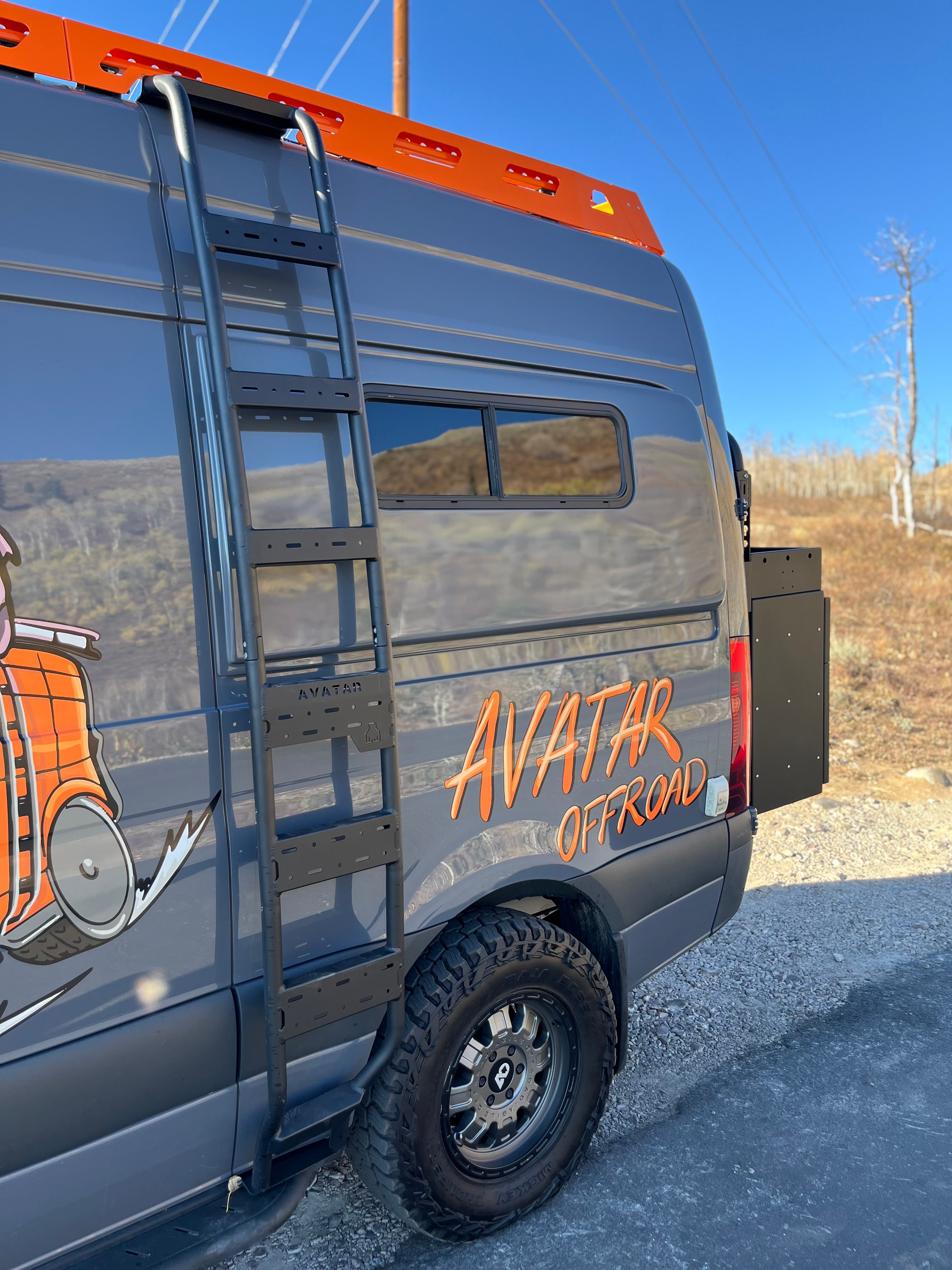 Avatar Offroad | Mercedes Sprinter Van Side Ladder