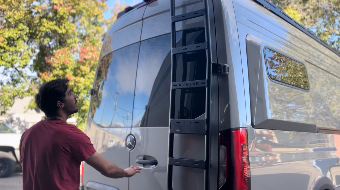 Sprinter Van Rear Ladder