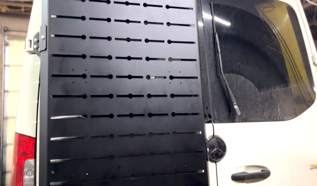 Avatar Offroad | Sir Packs-a-lot Sprinter Storage Mounting Solution