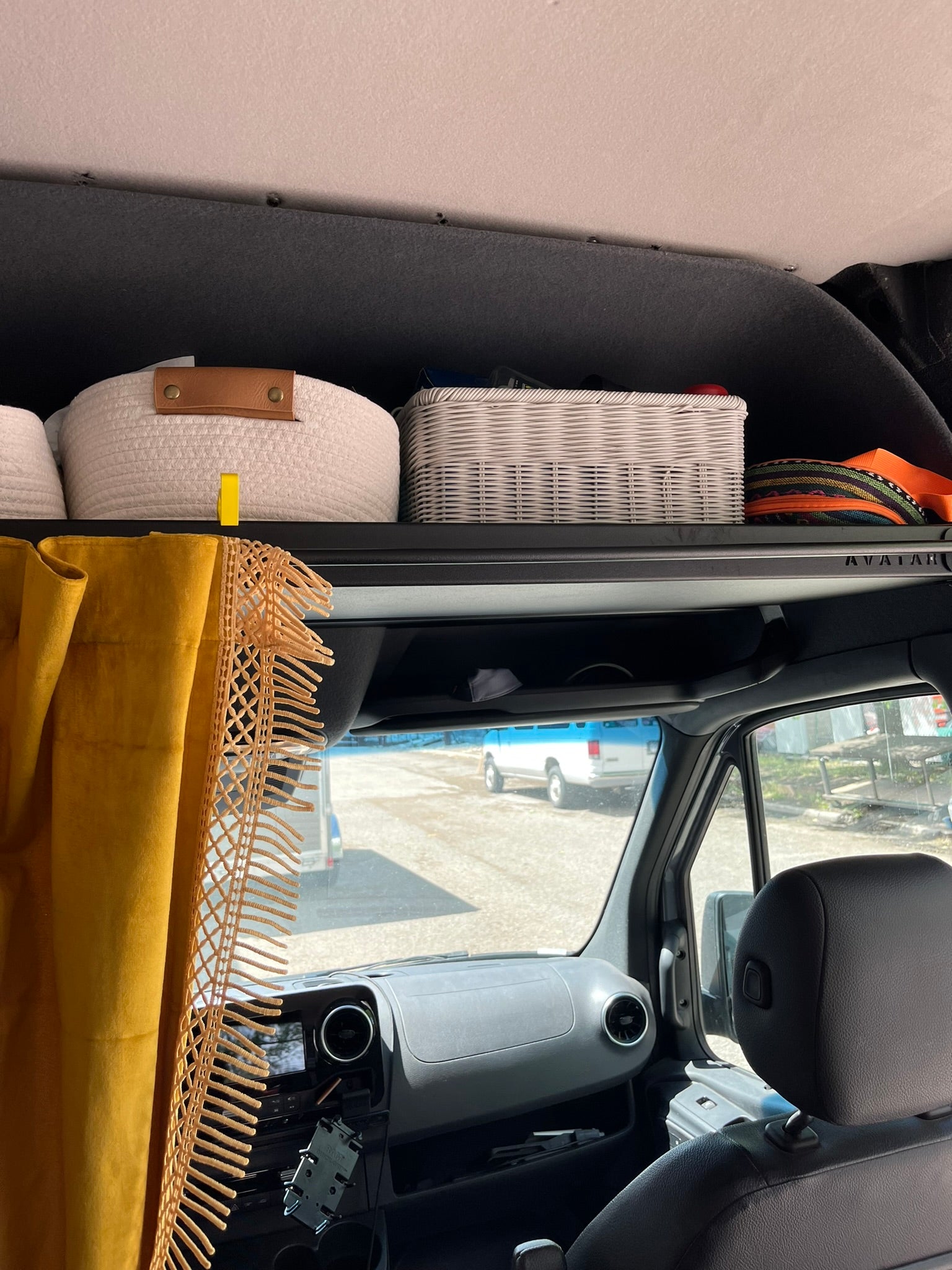 Sprinter Van Headliner Shelf