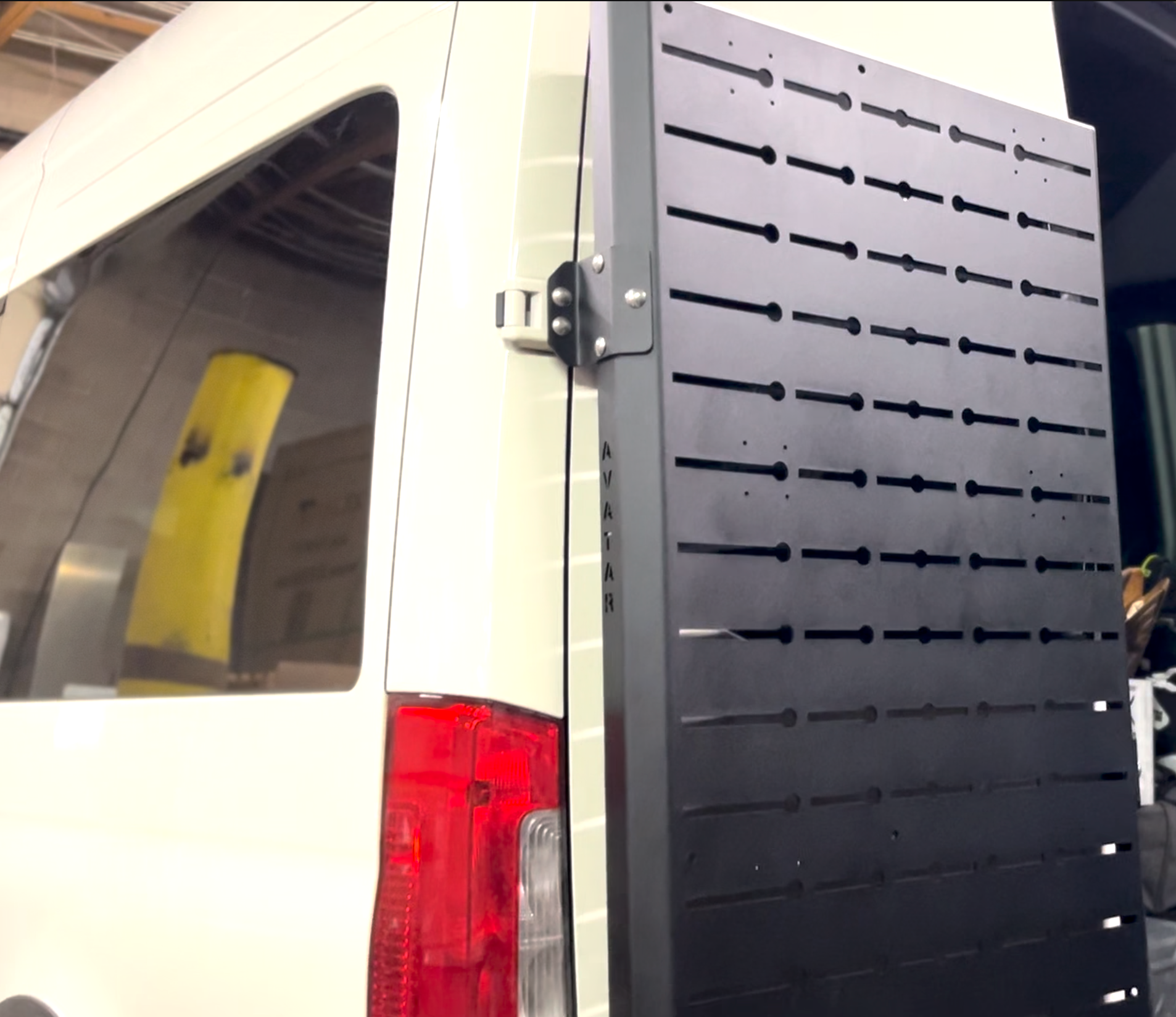 Avatar Offroad | Sir Packs-a-lot Sprinter Storage Mounting Solution