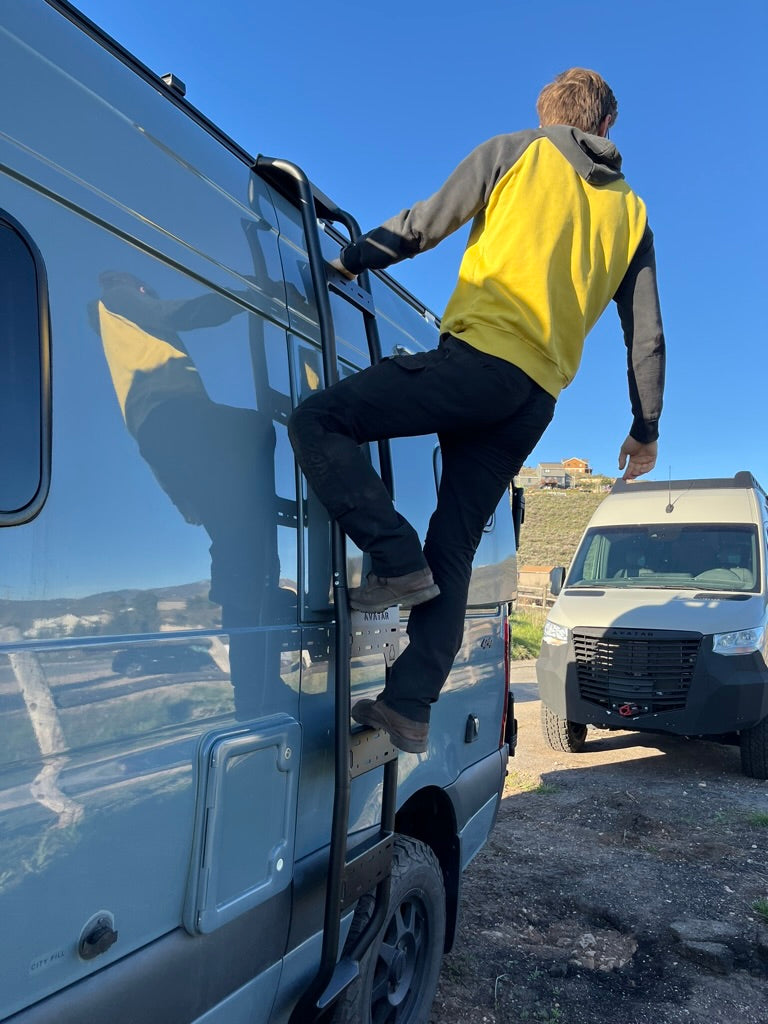 Mercedes Sprinter Van Side Ladder