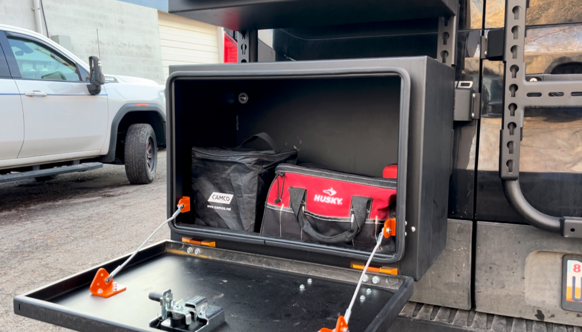 Avatar Deka Box- Small Rear Van Door Storage Box - 127L