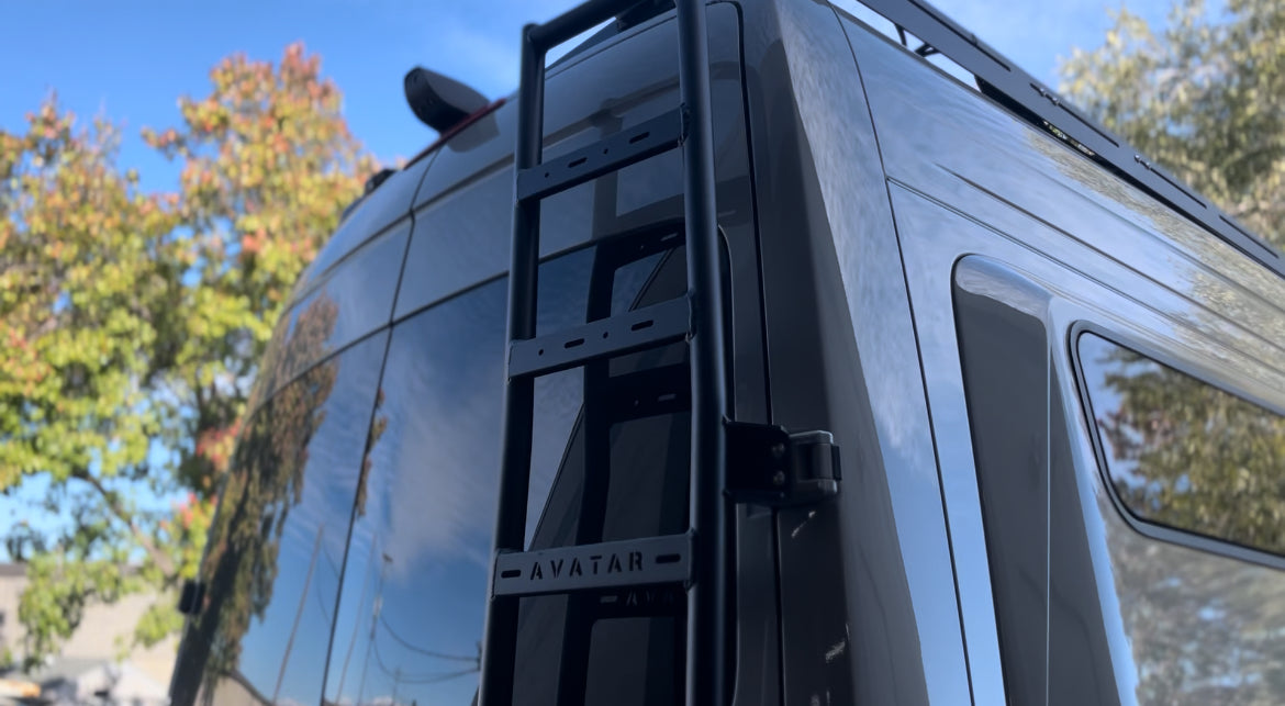 Avatar Offroad | Sprinter Van Rear Ladder