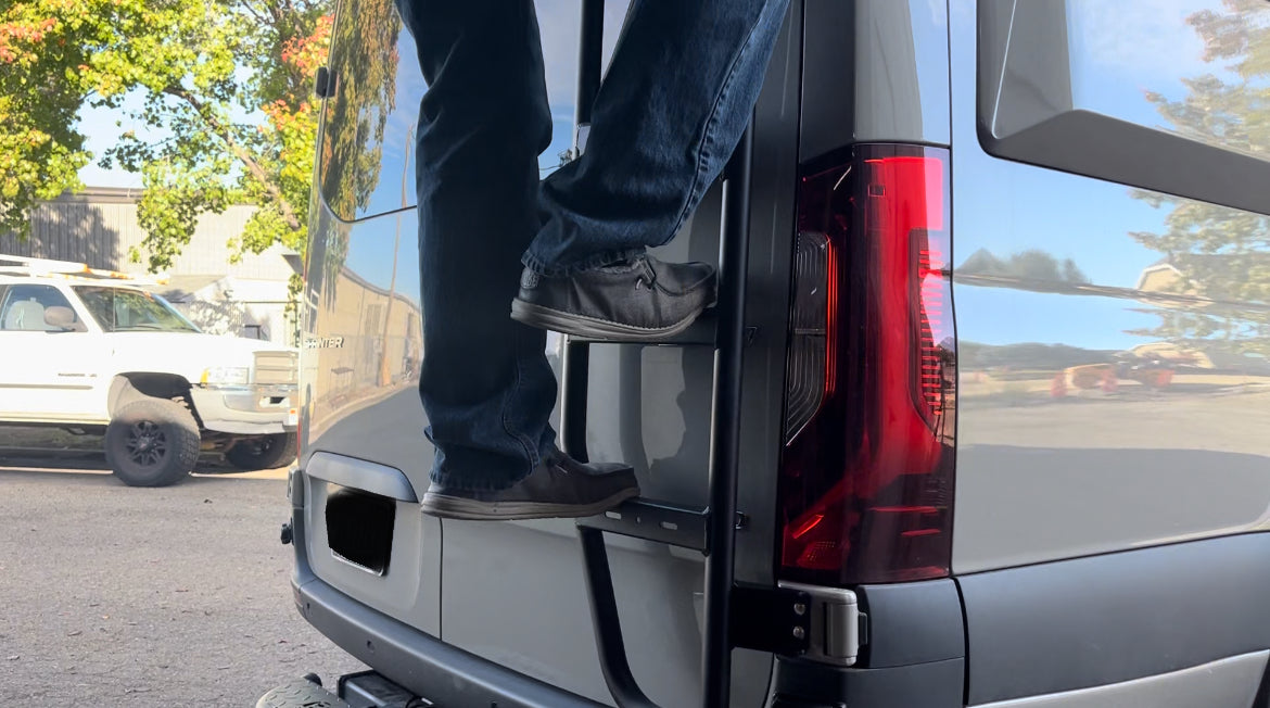 Sprinter Van Rear Ladder