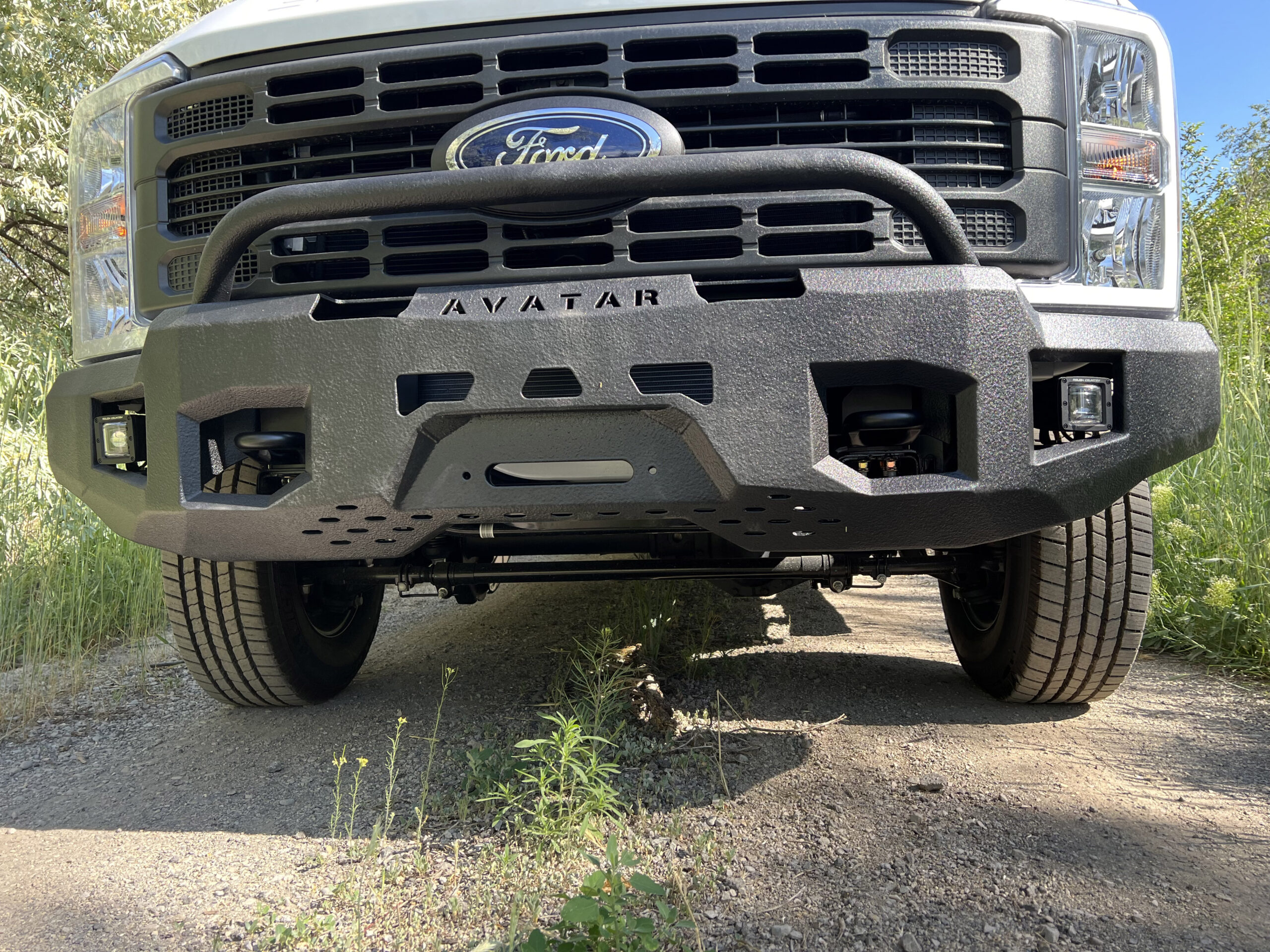 F250 store custom bumper